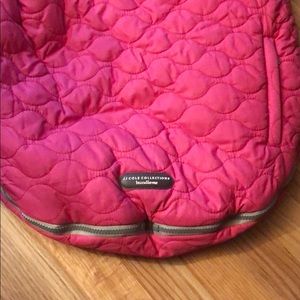 Girls pink toddler jjcole bundle me